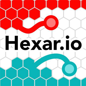 Hexar.io io games Logo