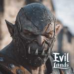 evil lands online action rpg logo