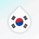 drops korean logo
