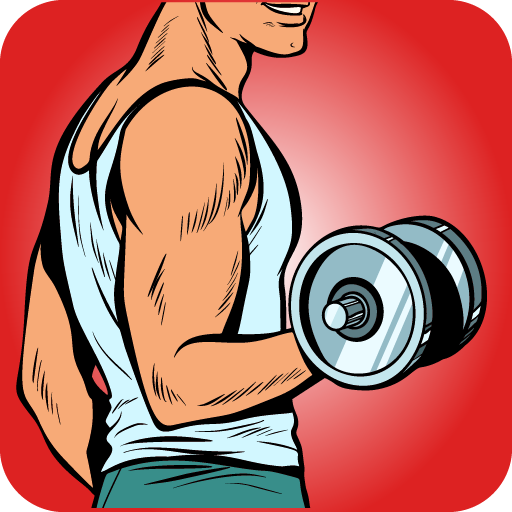 집에서 아령 운동-체육관 운동 1.56 1 dumbbell home workout app logo
