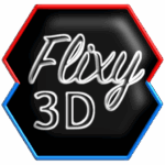 flixy 3d icon pack logo