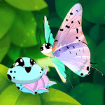 flutter butterfly sanctuary logo