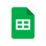 google sheets logo