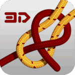 knots 3d android logo