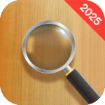 magnifying glass logo