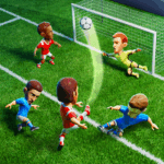 mini football mobile soccer logo
