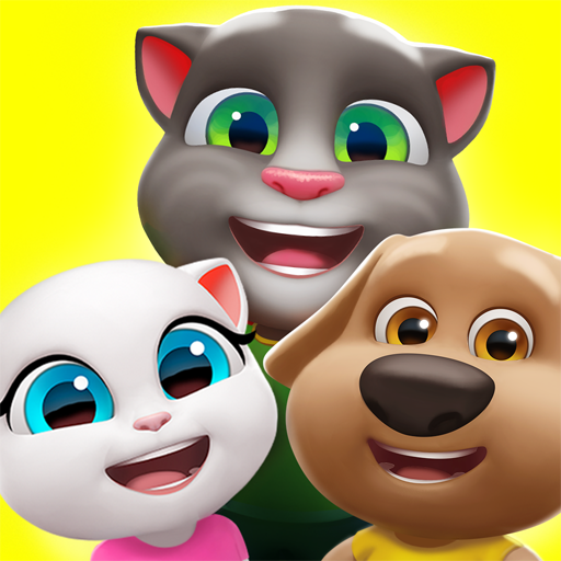 마이토킹톰 프렌즈 25.2.1.14683 버그판 1 my talking tom friends logo
