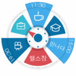 s graph calendar clock widget pro logo