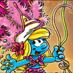 smurfs village logo