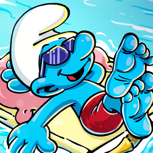 smurfs village logo