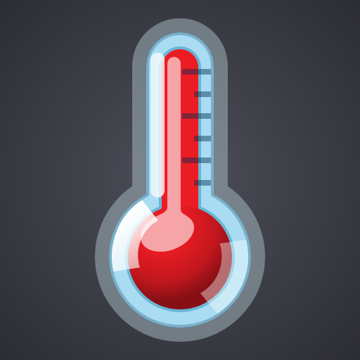 온도계++ 실내 온도 6.4.0 1 thermometer logo