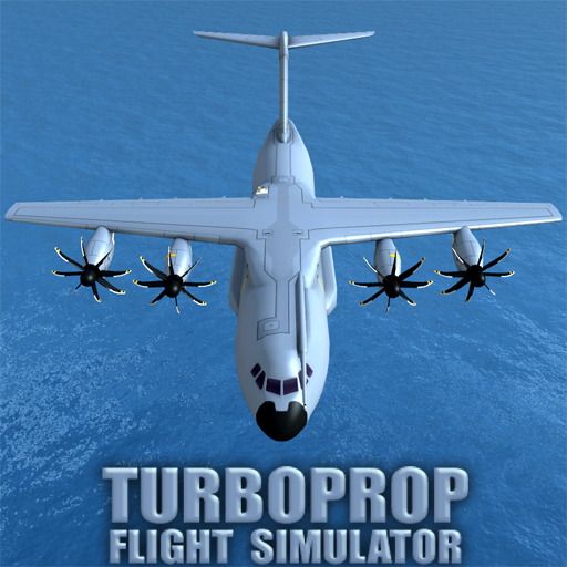Turboprop Flight Simulator - Turboprop Flight Simulator (프로) 1.33.1 버그판 1 turboprop flight simulator 3d logo