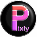 pixly fluo 3d logo