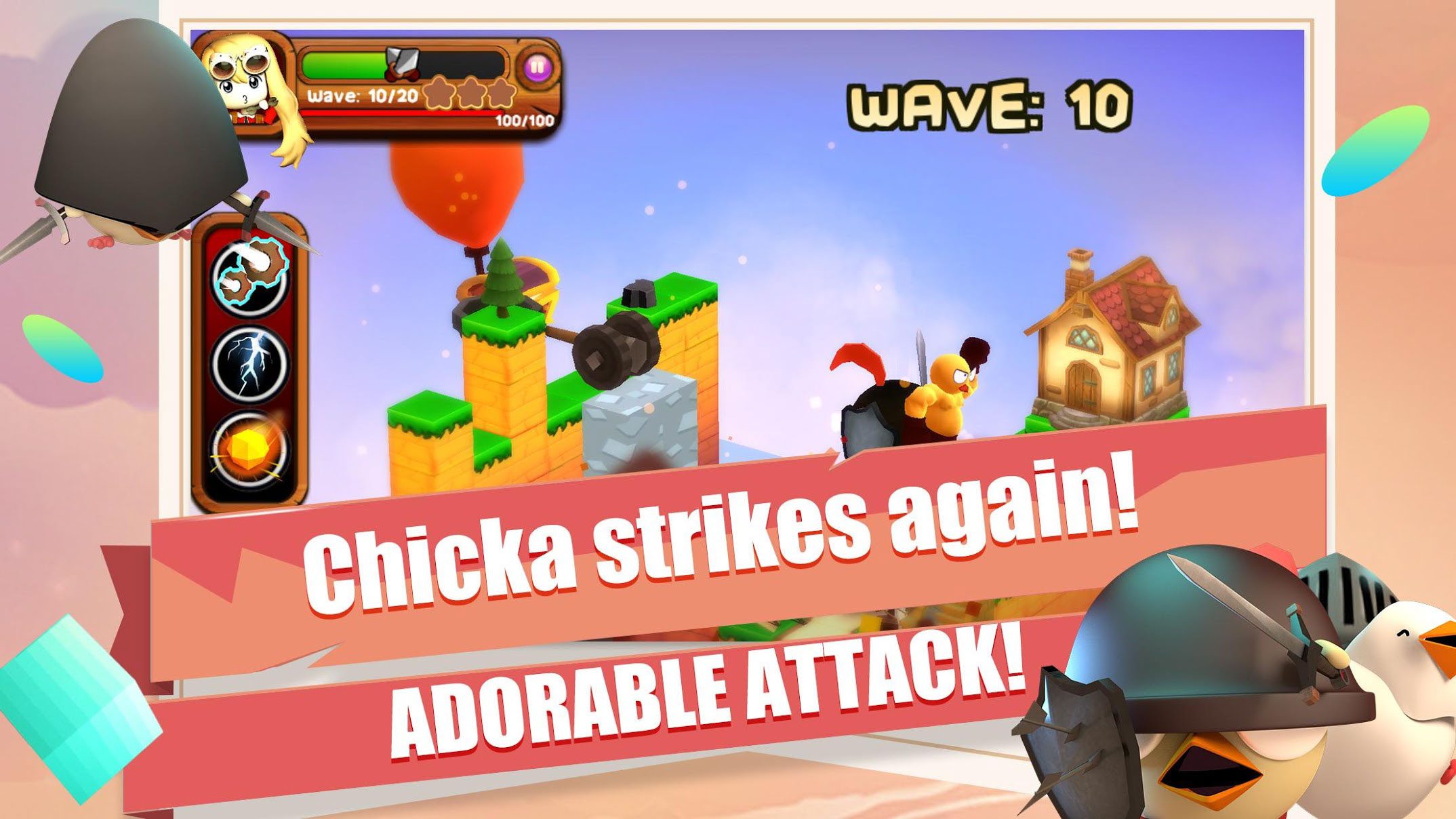 3D TD: Chicka Invasion – 3D TD: 치카 침공 1.5.0 버그판 4