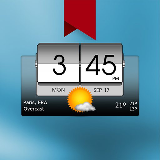 3D Flip Clock & Weather Pro - 3D 플립 시계 및 날씨 프로 (프리미엄) 7.08.1 1 3d flip clock a weather logo