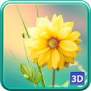 3d flowers live wallpaper logo