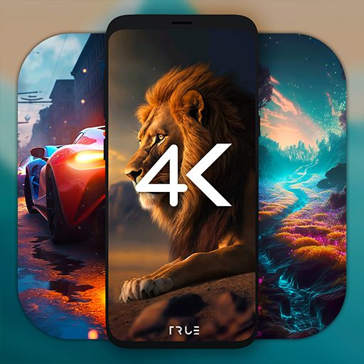 4k wallpapers auto wallpaper changer logo