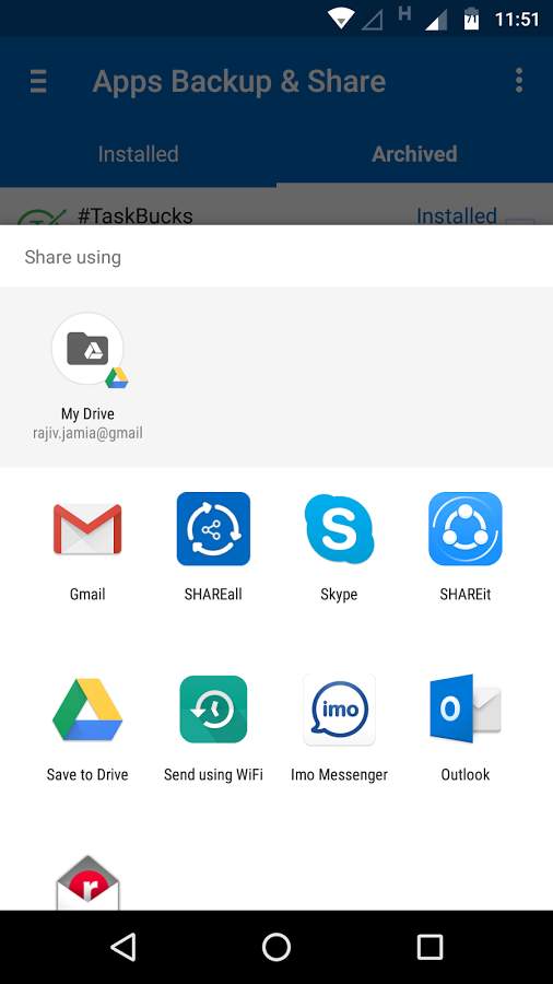 APK Backup/Share/Restore PRO  – APK 백업/공유/복원 PRO (프로) 1.0 4