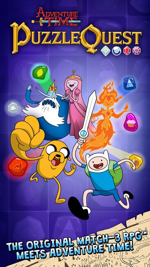 Adventure Time Puzzle Quest  – 모험 타임 퍼즐 퀘스트 2.00 버그판 1