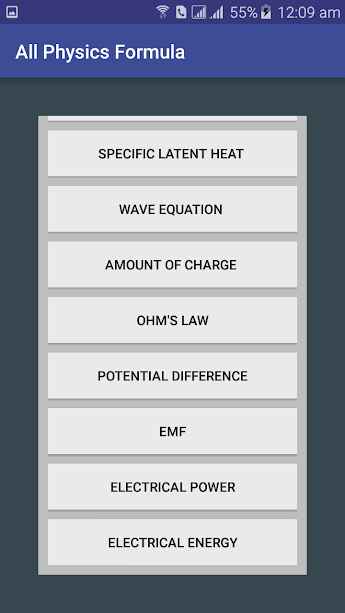 All Physics Formula – 모든 물리학 공식 7.0 4