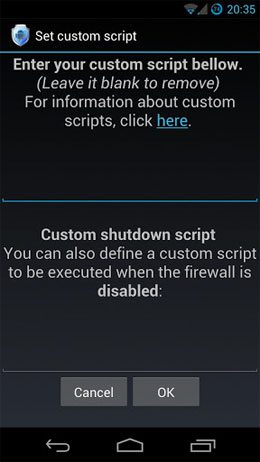 Android Firewall  – 안드로이드 방화벽 2.3.5 2