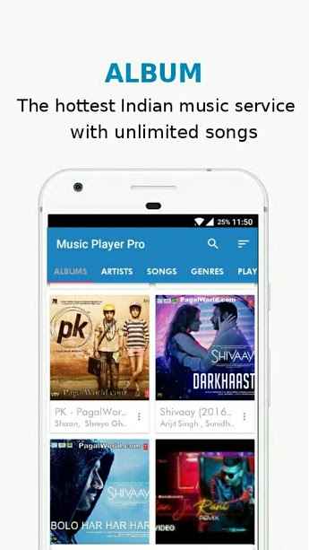 Android Internet Music Player Pro – 안드로이드 인터넷 음악 플레이어 프로 (프로) 1.0 7