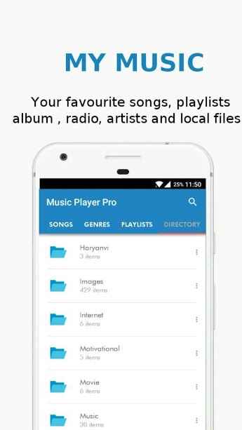 Android Internet Music Player Pro – 안드로이드 인터넷 음악 플레이어 프로 (프로) 1.0 1