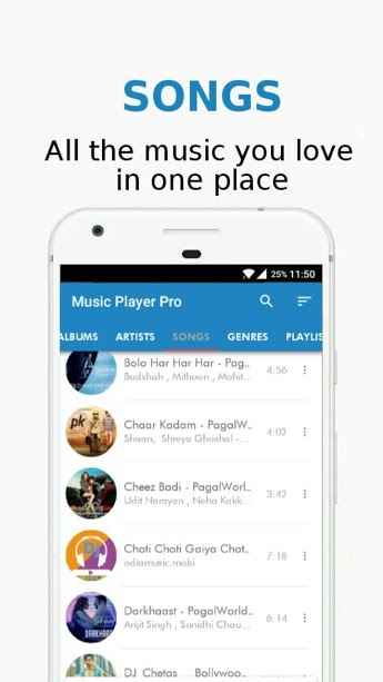 Android Internet Music Player Pro – 안드로이드 인터넷 음악 플레이어 프로 (프로) 1.0 3