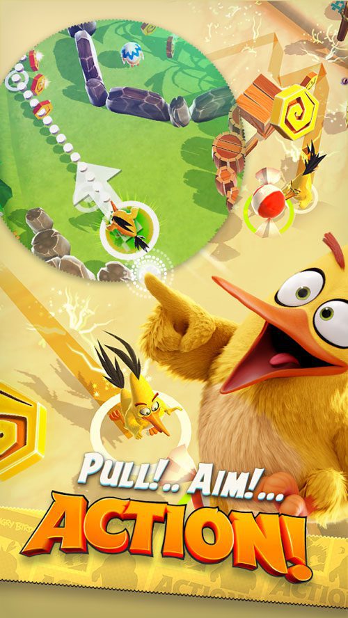 Angry Birds Action  – 앵그리 새들 액션 2.6.2 버그판 1