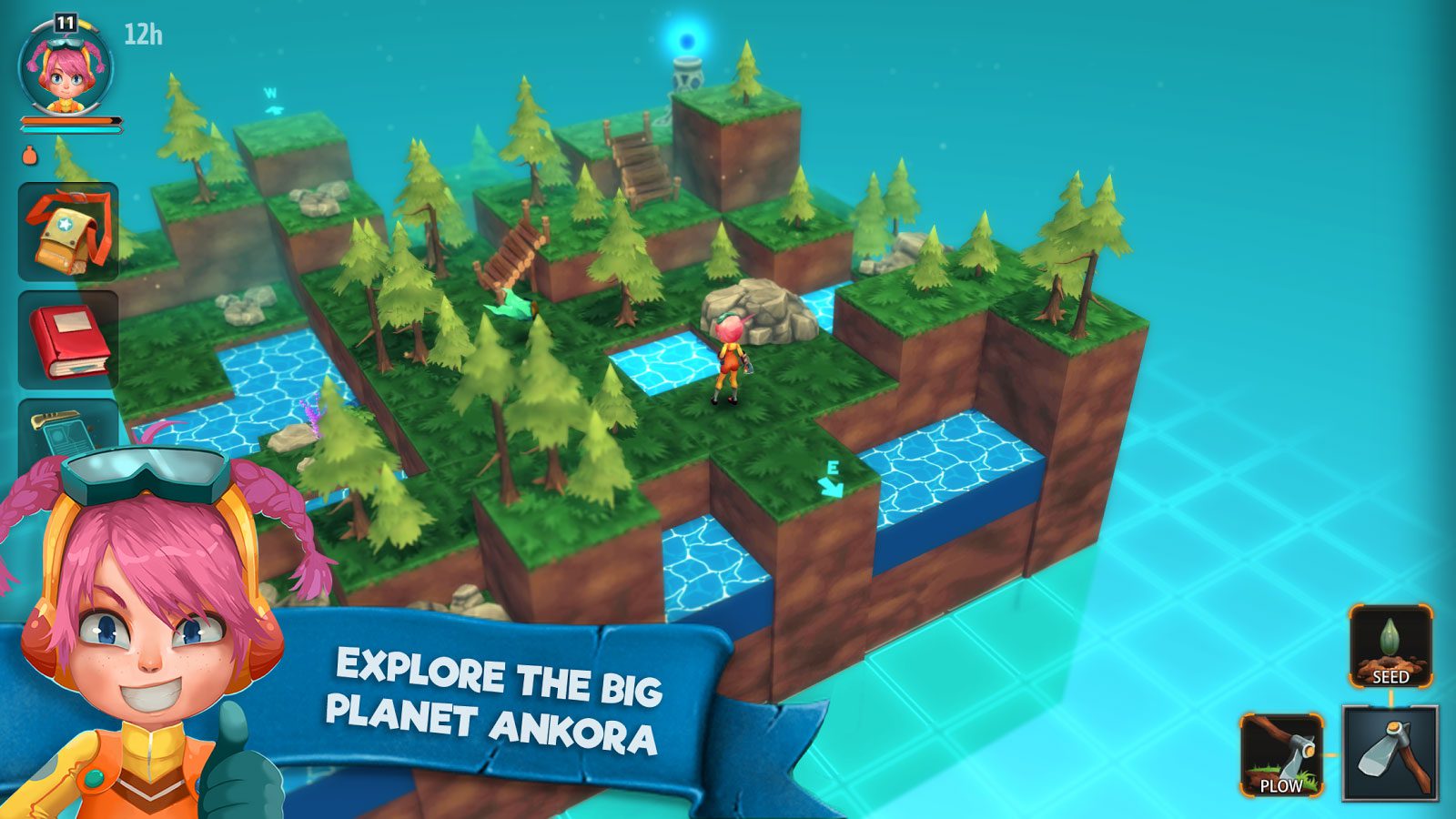 Ankora, craft and blocks planet  – 안코라, 공예와 블록 행성 1.3.9 버그판 1