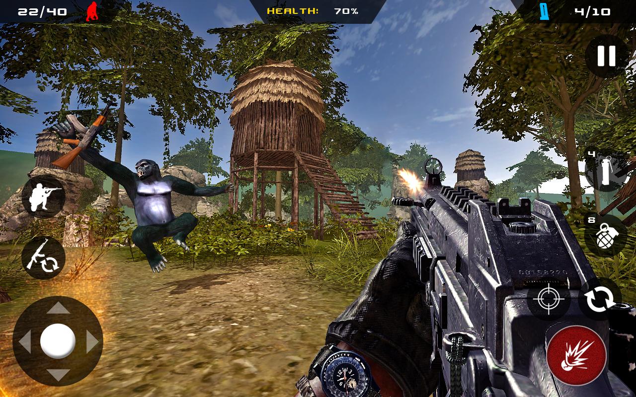 Apes Hunter – 원숭이 사냥꾼 1.1.3 버그판 3