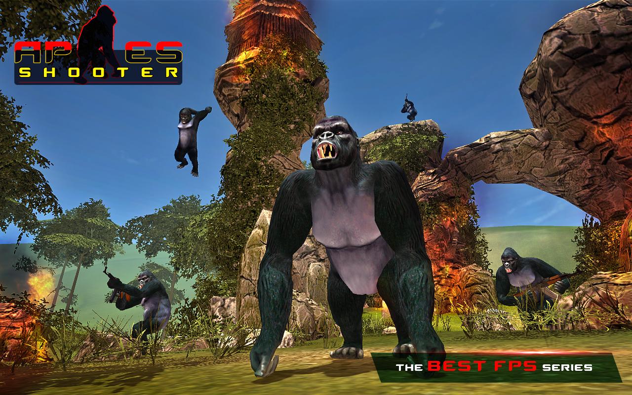 Apes Hunter – 원숭이 사냥꾼 1.1.3 버그판 5