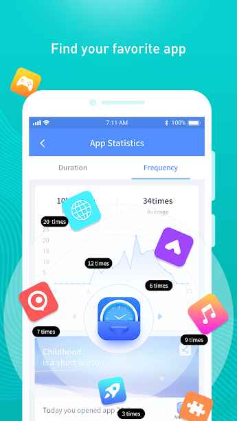 AppTime Pro – phone usage tracker – 앱타임 프로 – 전화 사용 추적기 (프로) 1.0.9 5