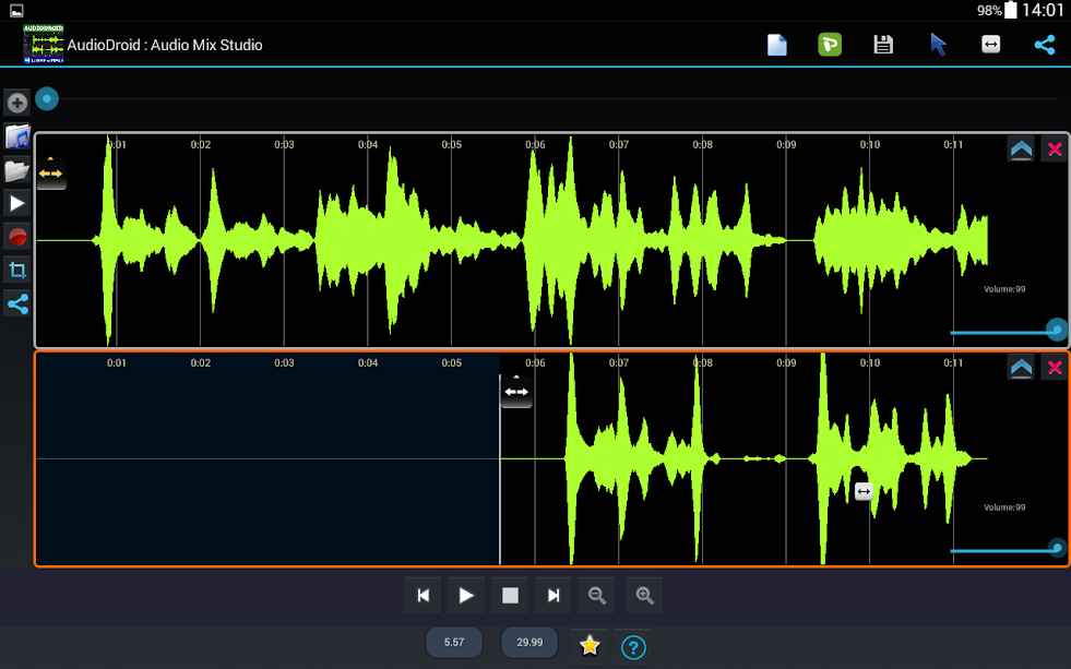 AudioDroid : Audio Mix Studio – 오디오드로이드 : 오디오 믹스 스튜디오 2.9.9 4