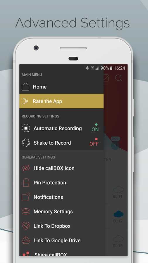 Automatic Call Recorder 2018  – 자동 통화 녹음기 2018 3.7 4