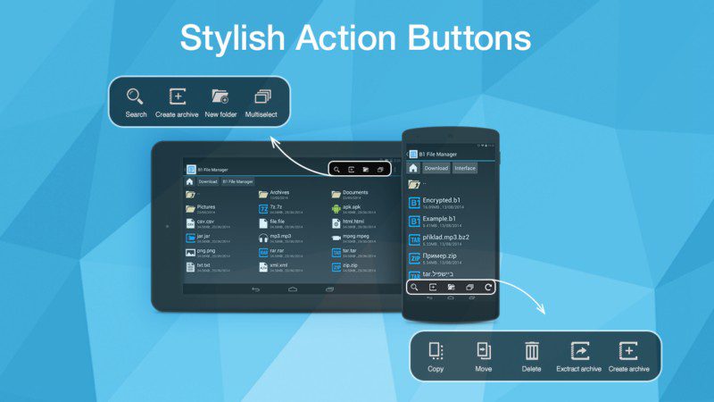 B1 File Manager and Archiver Pro  – B1 파일 관리자 및 압축기 Pro (프로) 1.0.088 2