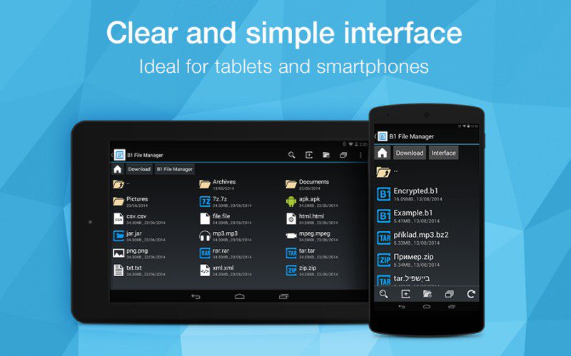 B1 File Manager and Archiver Pro  – B1 파일 관리자 및 압축기 Pro (프로) 1.0.088 5