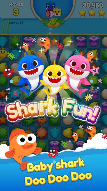 Baby Shark Match: Ocean Jam – 베이비 샤크 매치: 오션 잼 1.2.7 버그판 5