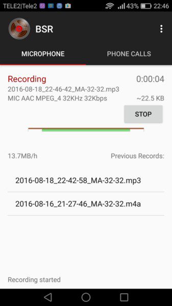 Background Sound Recorder  – 배경 소리 녹음기 2.48 8