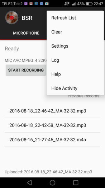 Background Sound Recorder  – 배경 소리 녹음기 2.48 1