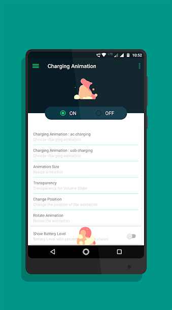 Battery Charging Animation + full battery alarm – 배터리 충전 애니메이션 + 완전 충전 알람 (풀) 1.10 7