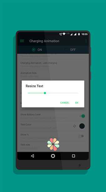 Battery Charging Animation + full battery alarm – 배터리 충전 애니메이션 + 완전 충전 알람 (풀) 1.10 1
