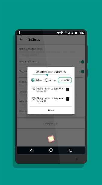 Battery Charging Animation + full battery alarm – 배터리 충전 애니메이션 + 완전 충전 알람 (풀) 1.10 4