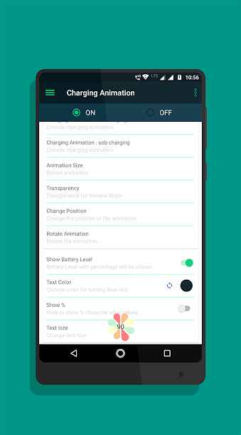 Battery Charging Animation + full battery alarm – 배터리 충전 애니메이션 + 완전 충전 알람 (풀) 1.10 5