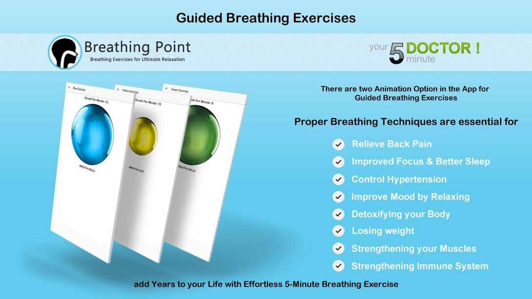 Breathing Point- Breathing Exercise for relaxation 1.2.0 2