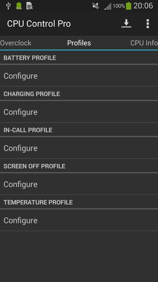 CPU Control Pro v – CPU 제어 프로 v (프로) 3.1.5 2