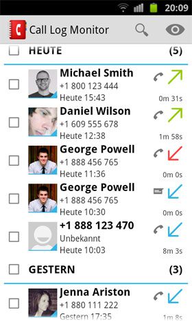 Call Log Monitor  – 통화 기록 모니터 2.0.0 3