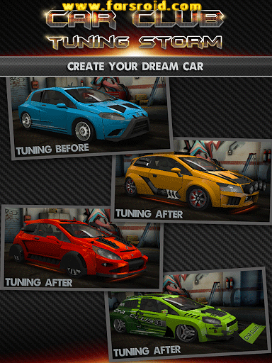 بازی مسابقات اتومبیلرانی Car Club:Tuning Storm v  اندروید – 차 클럽: 튜닝 스톰 v 1.0 1