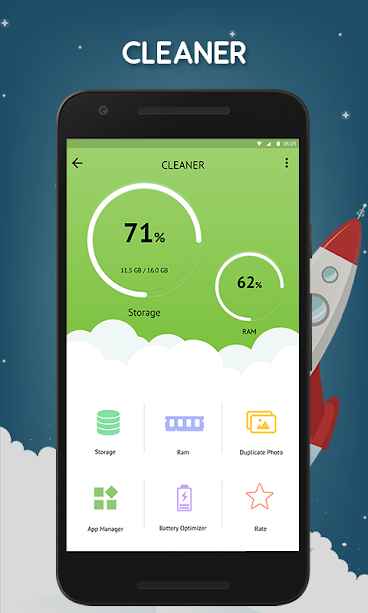 Cleaner:- Ram Booster & Battery Optimizer – 클리너: – 램 부스터 & 배터리 최적화기 5.0 1