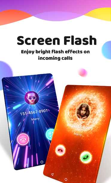 Color Phone Flash – Call Screen Theme – 컬러폰 플래시 – 통화 화면 테마 1.3.7 2